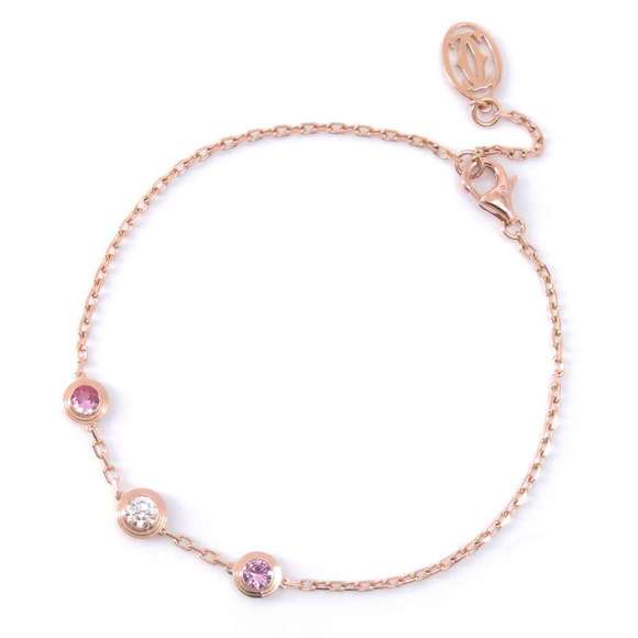 Cartier Bags Cartier Bracelet Diamant Lger 3p Sapphire Diamond